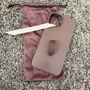 Loopy iPhone 15 Brown Case